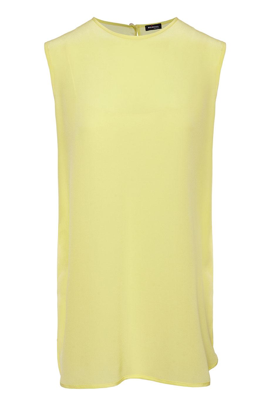 Silk tank top