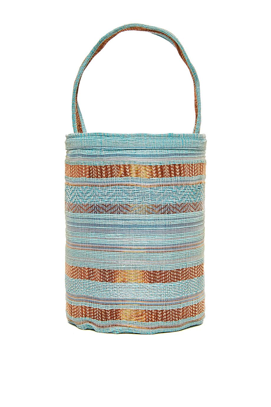 ΤΣΑΝΤΑ BUCKET HANDMADE COPPER TREADS