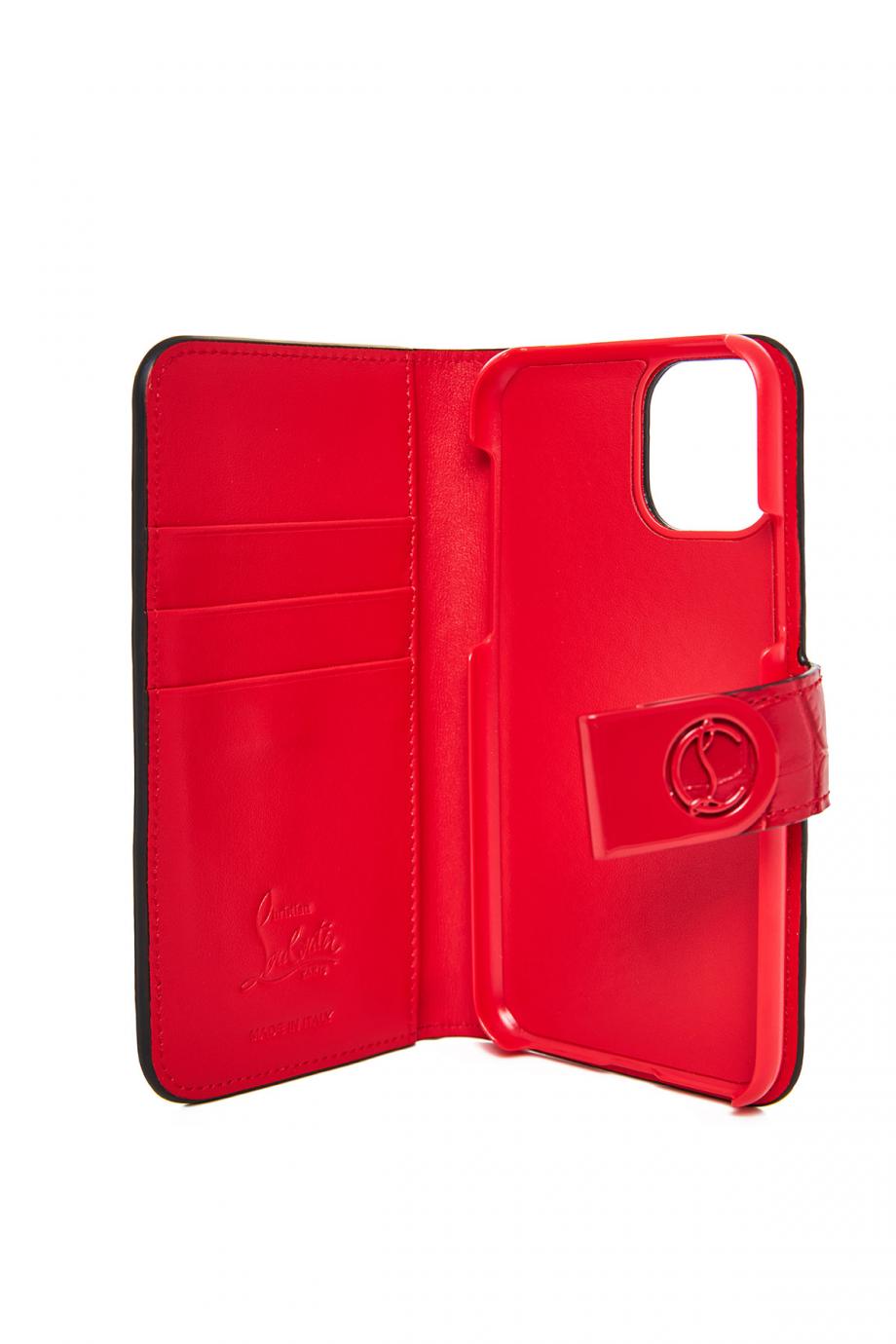 Elisa croc-effect leather iPhone 11 Pro case