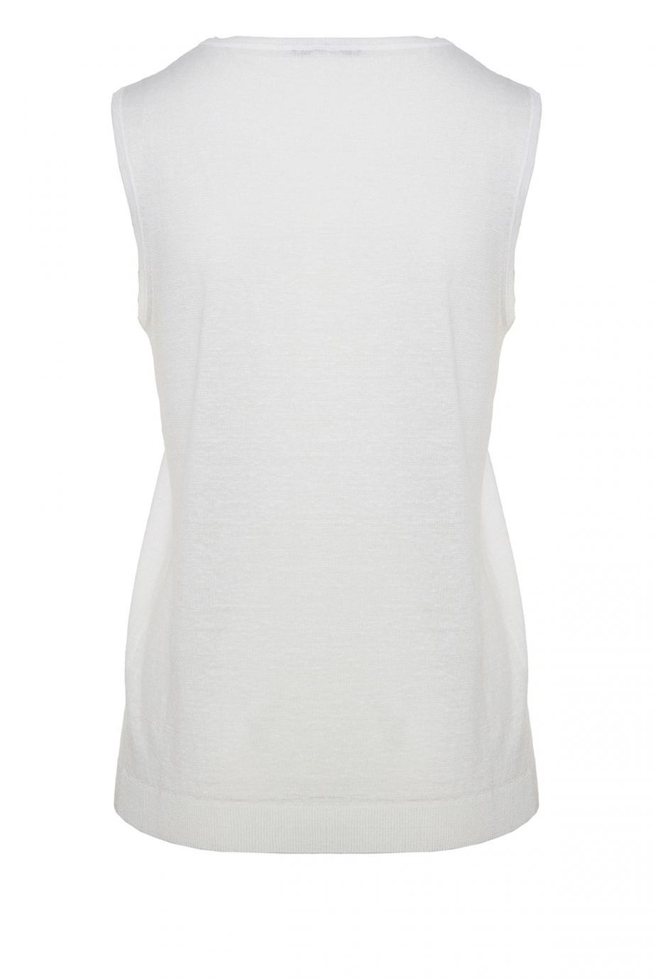 Linen and silk tank 
