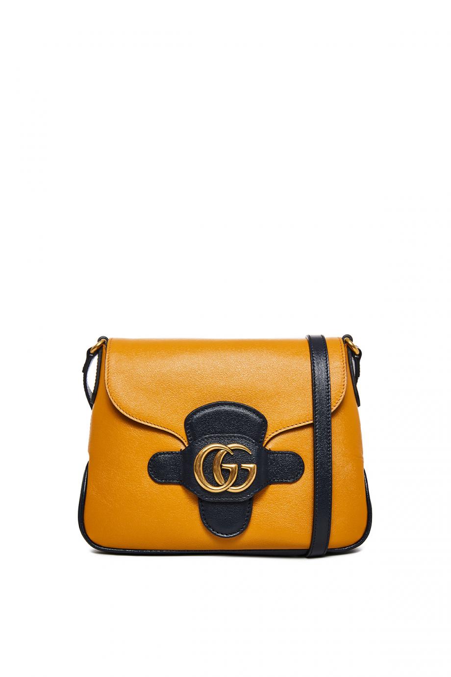 Dahlia leather shoulder bag