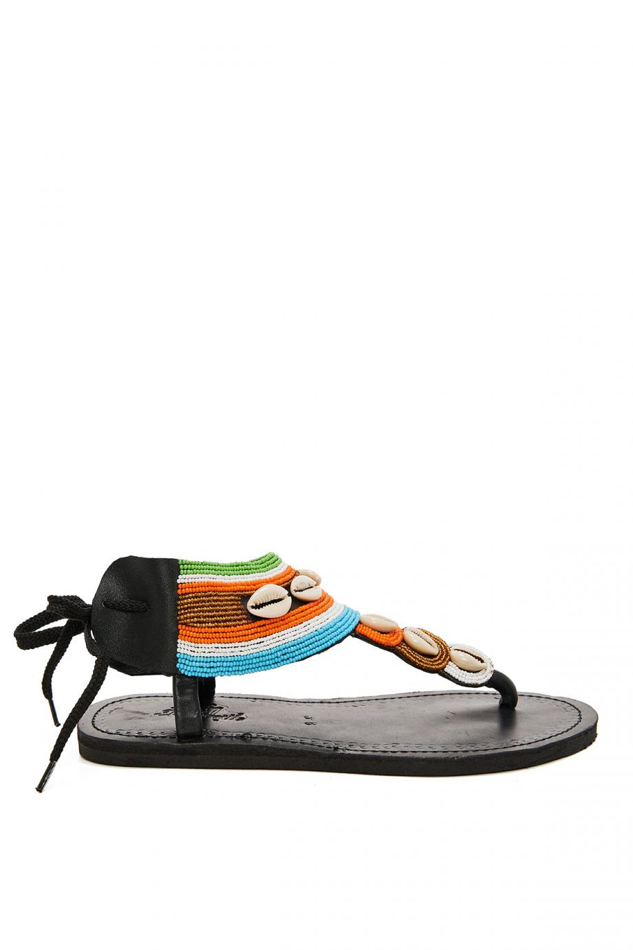 Massai shell sandals