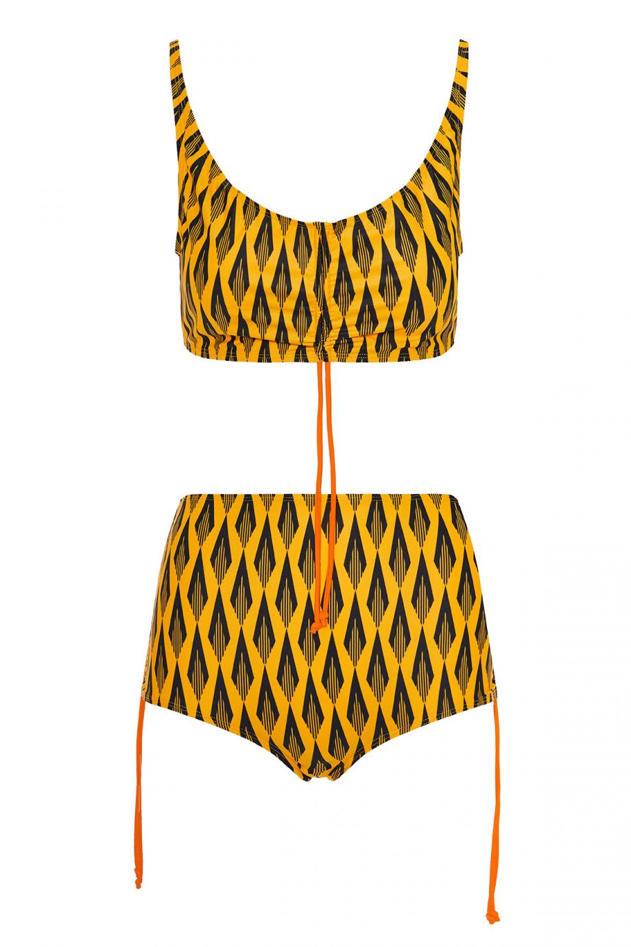 Maillot printed bikini