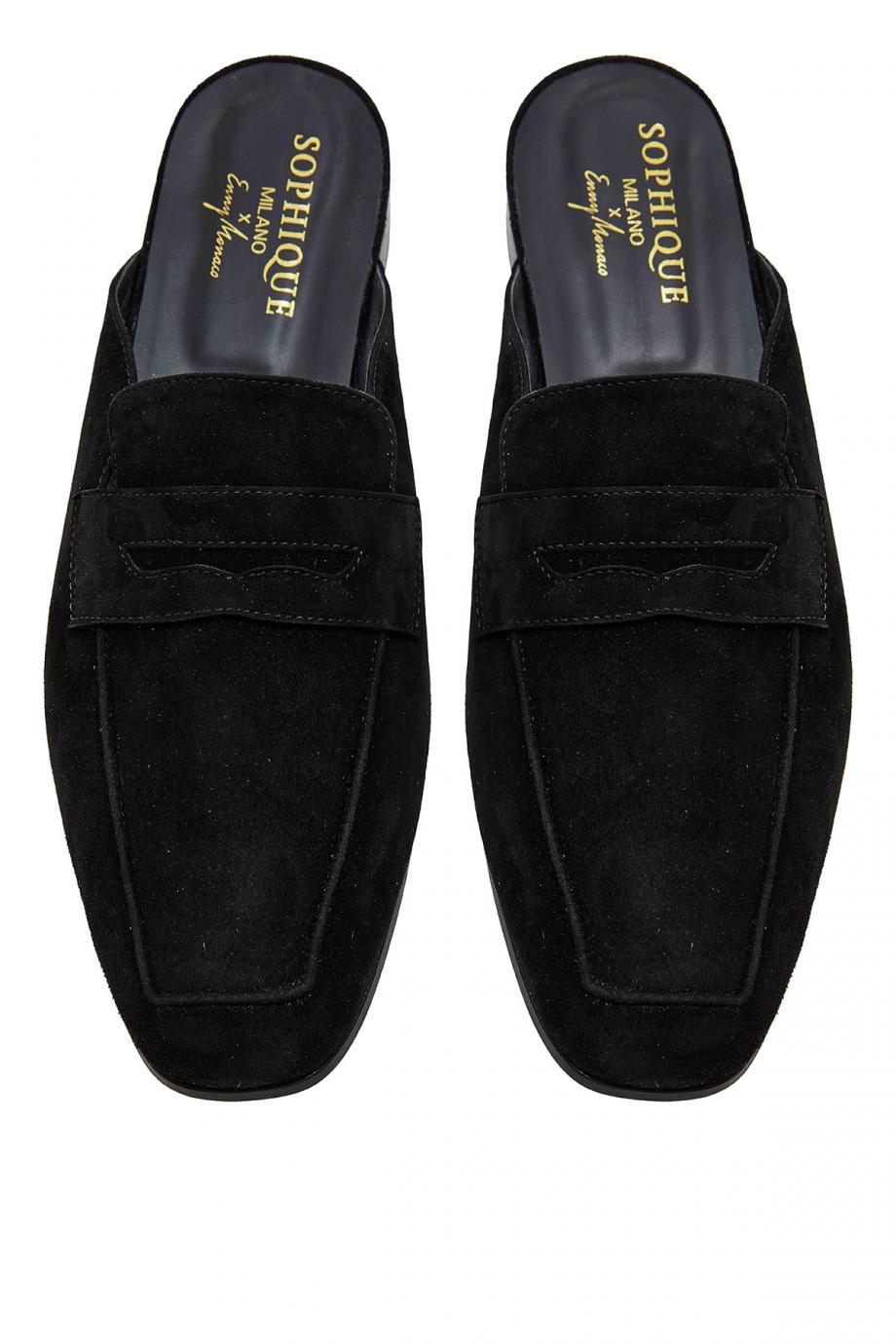 Riviera Men suede mules