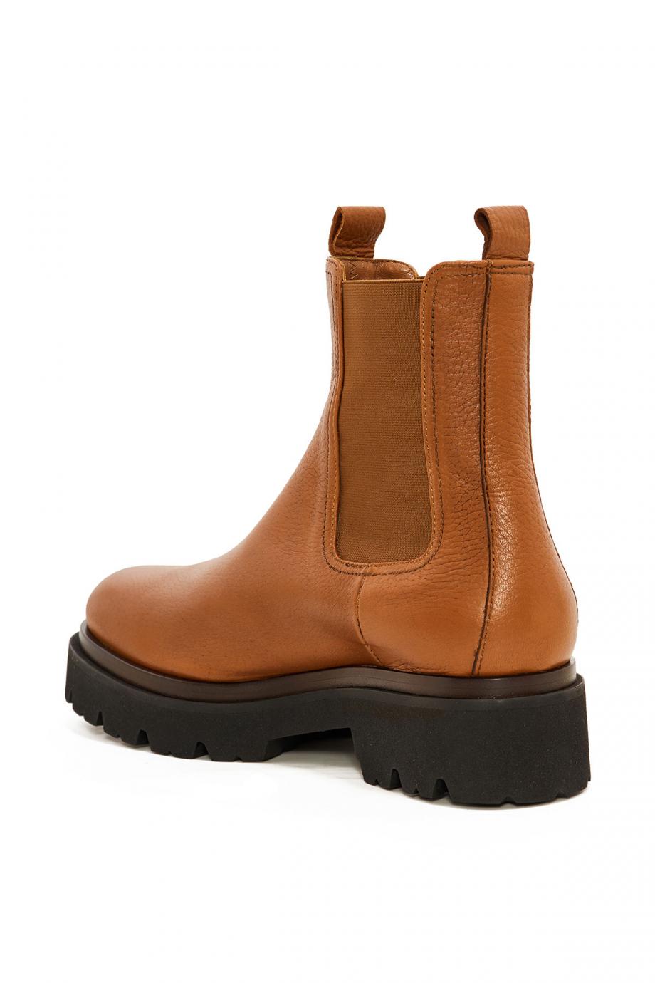 Leather ankle boots 