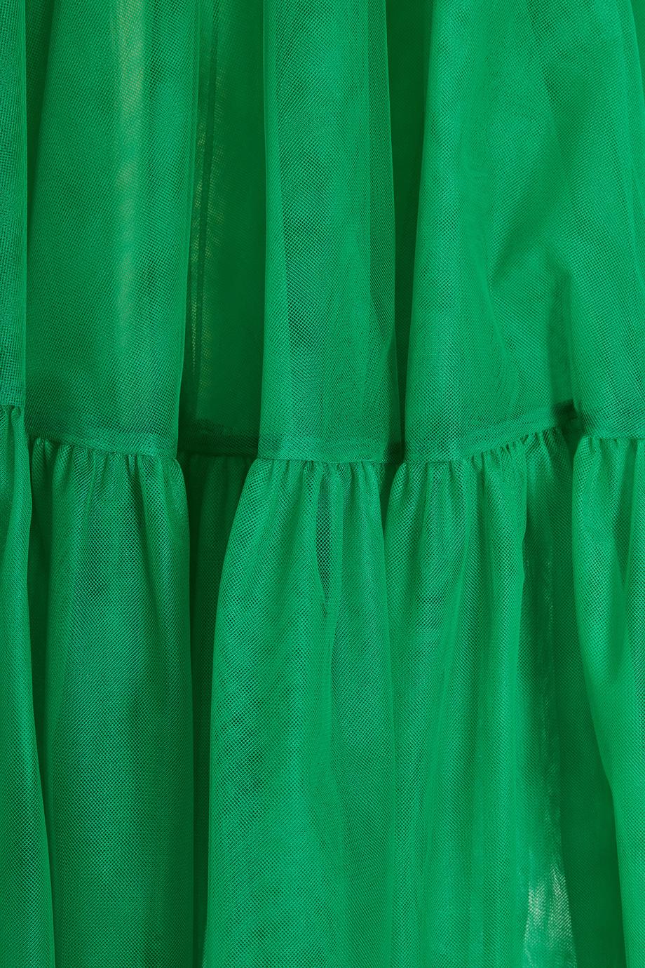Tulle midi skirt