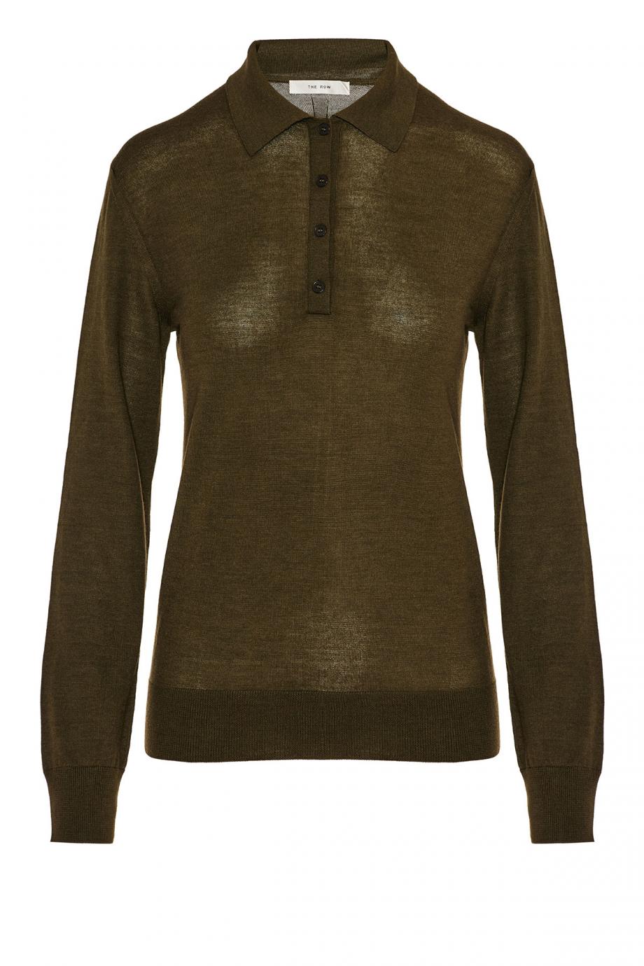 Cashmere and silk sweater 