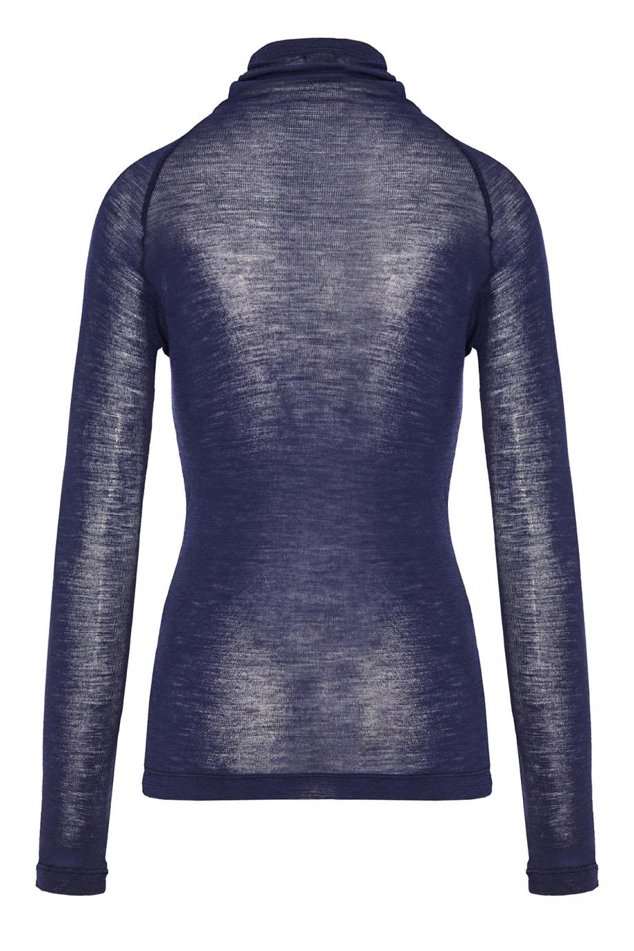 Wool turtleneck sweater