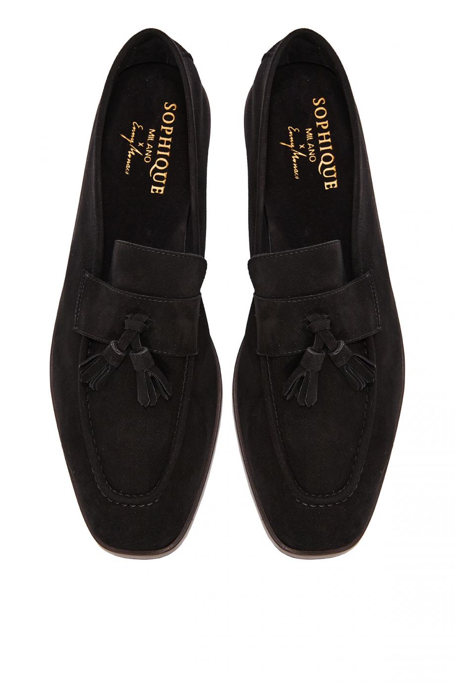 Chalet Uomo tasseled suede loafers