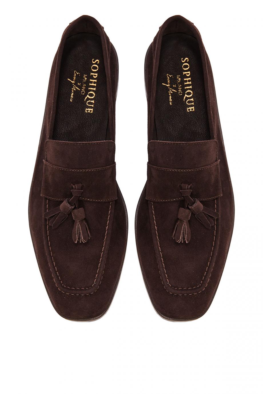 Chalet Uomo tasseled suede loafers