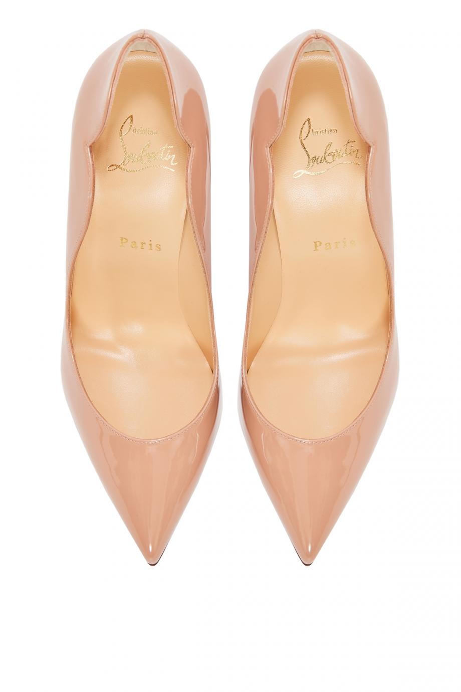 Hot Chic patent-leather pumps
