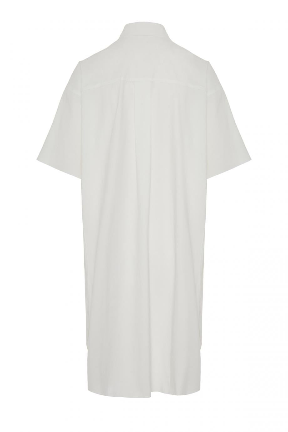 Cotton shirt dress