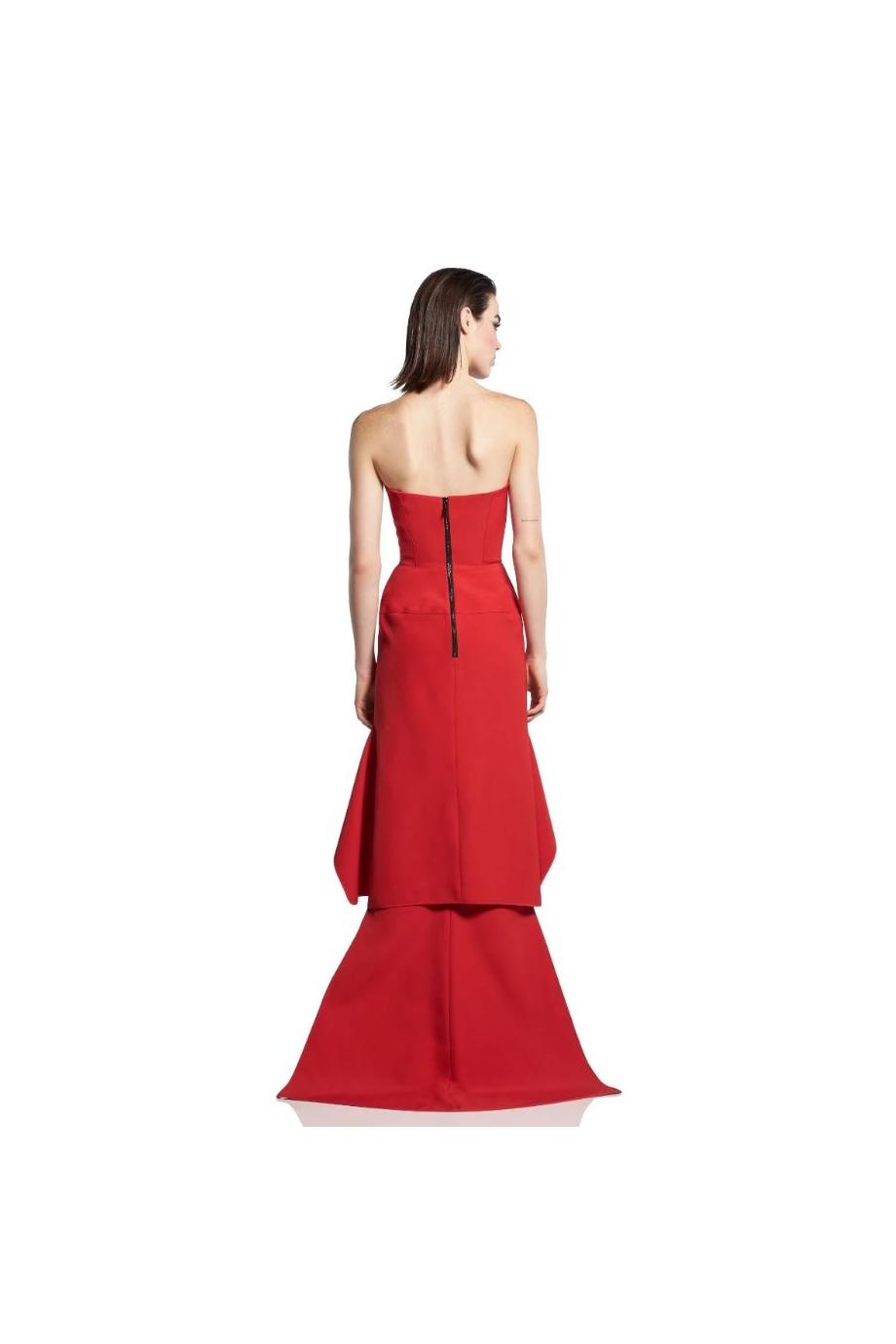 Aprise crepe gown