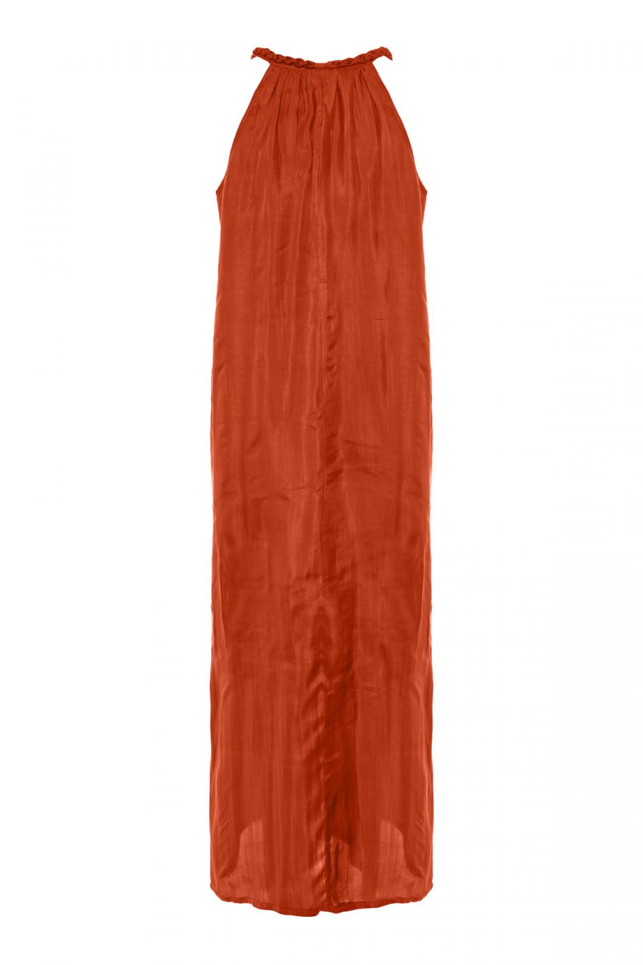 Silk maxi dress