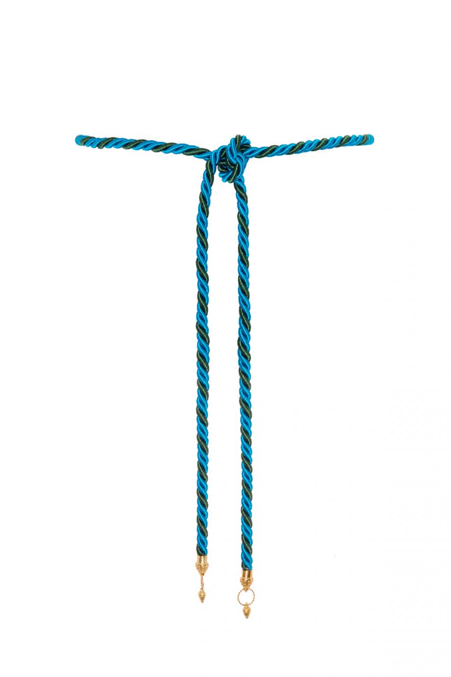 Vanessa rayon embellished belt