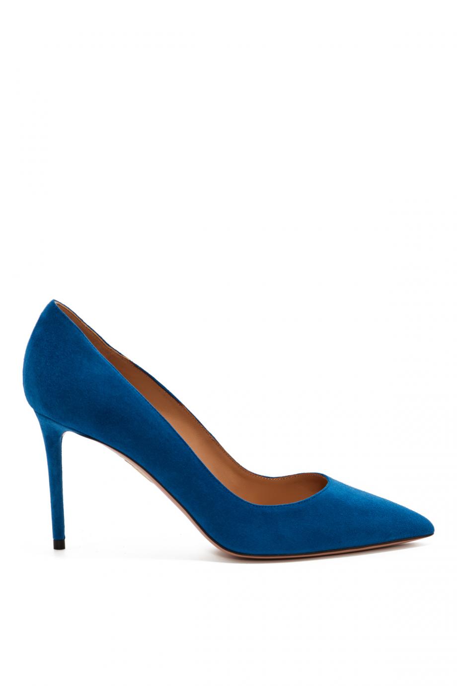 Purist suede pumps 