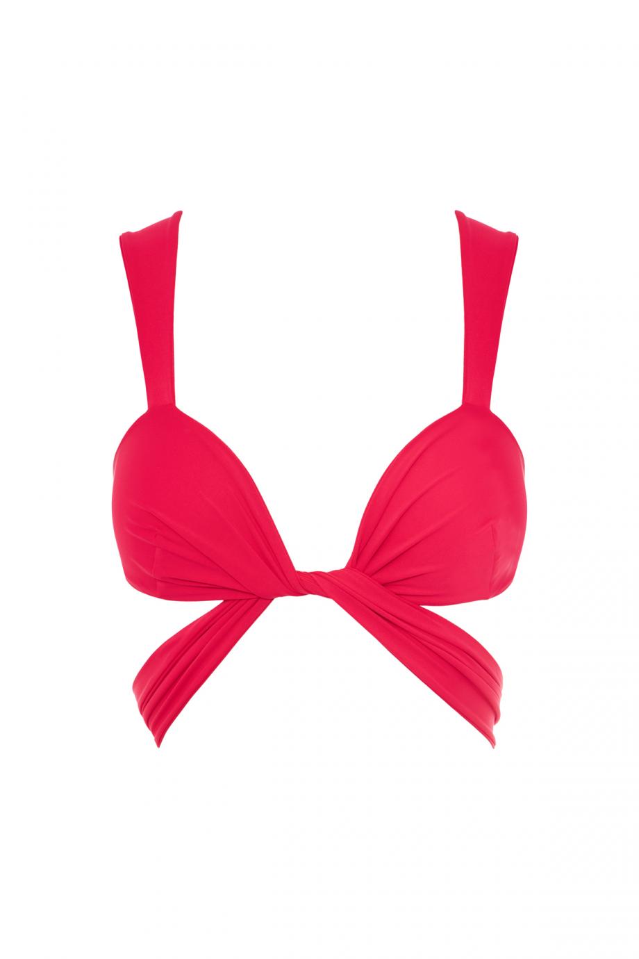 Cutout bandage swim top