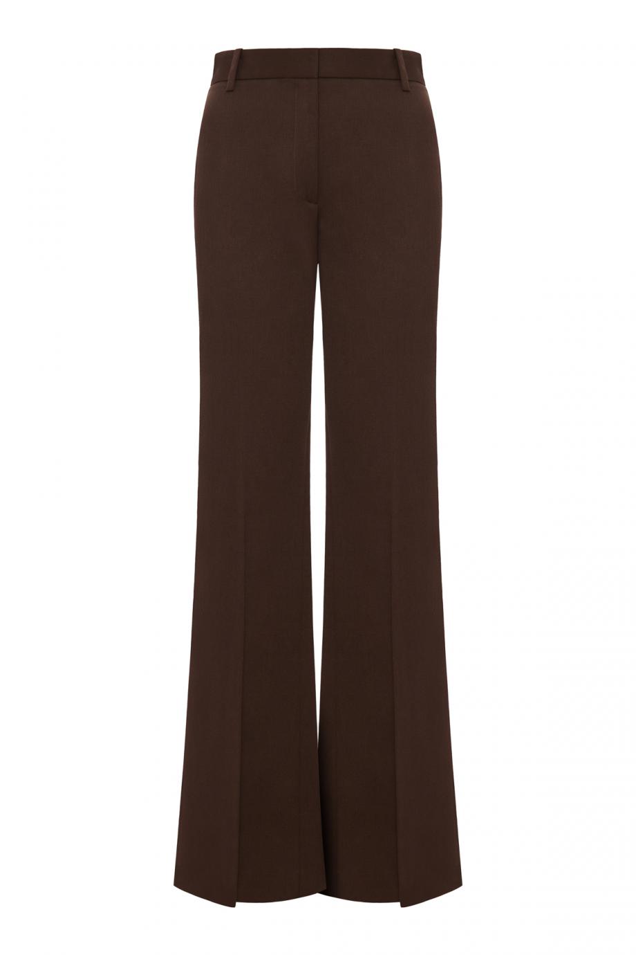 Alielle wool-garbardine pants