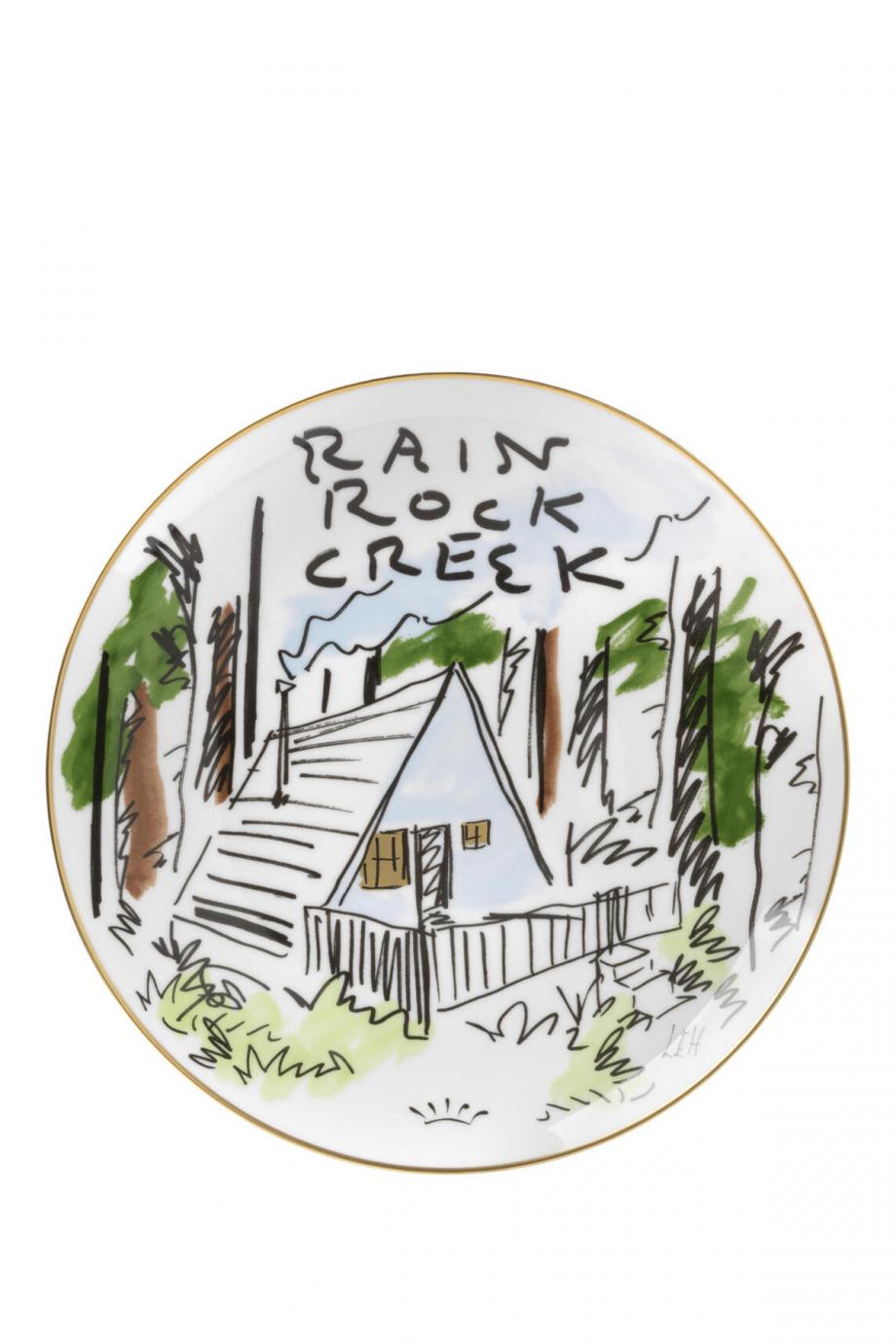Plate Rain Rock Creek 27cm