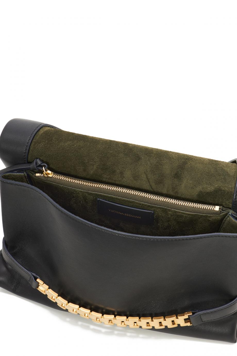 Chain Pouch embellished leather bag