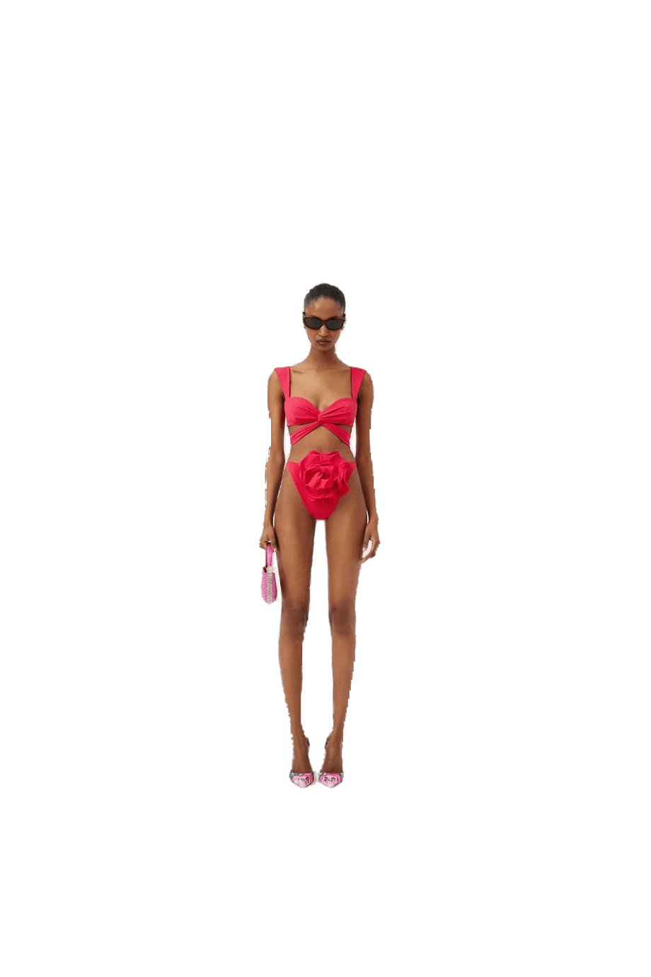 Appliquéd bikini bottoms