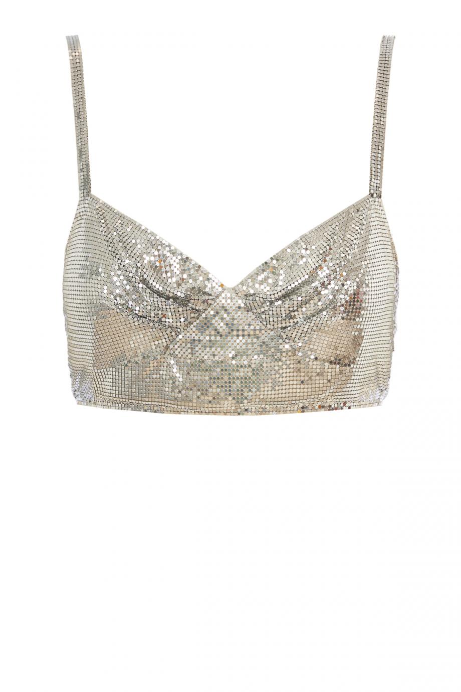 Chainmail cropped top 