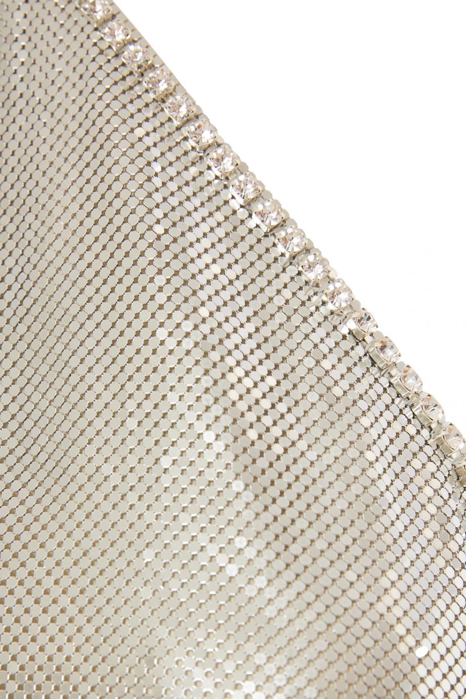Embellished chainmail top
