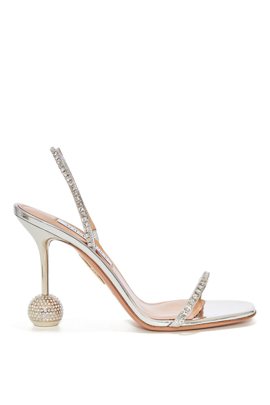 Yes Darling 95mm embellished leather sandals