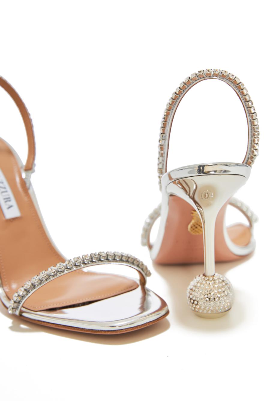 Yes Darling 95mm embellished leather sandals
