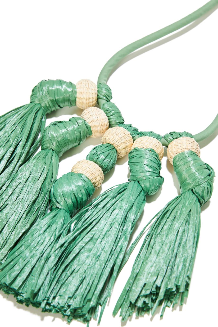 Pine Green Corazon Illuminado Necklace