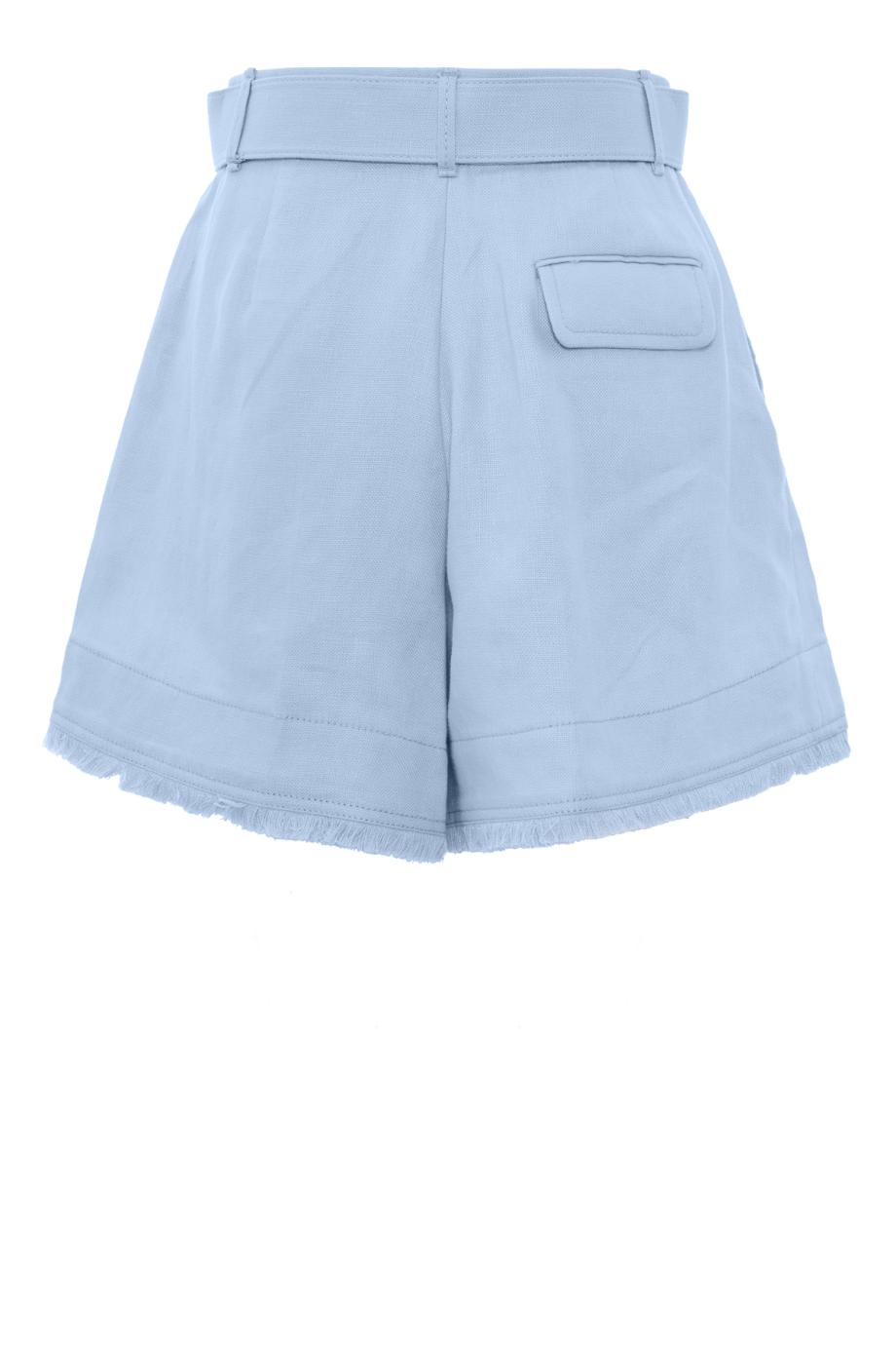 Tama pleated linen shorts 
