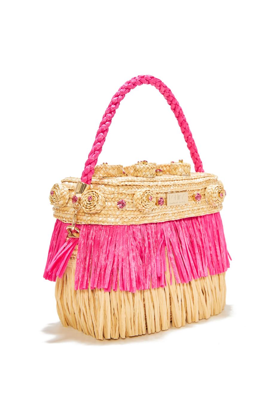 ΤΣΑΝΤΑ BOX WHEAT CROP FRINGE