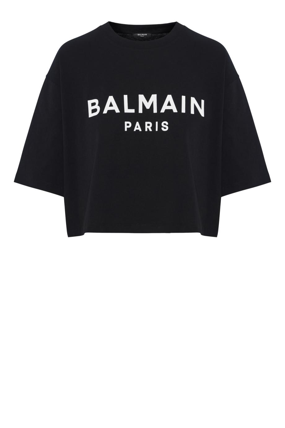 T-SHIRT BL CROPPED PRINT