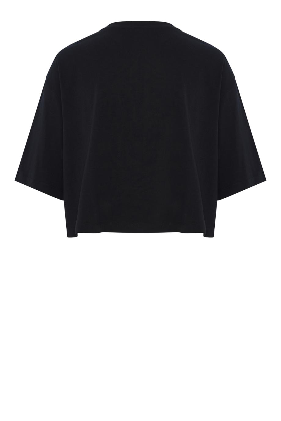 T-SHIRT BL CROPPED PRINT