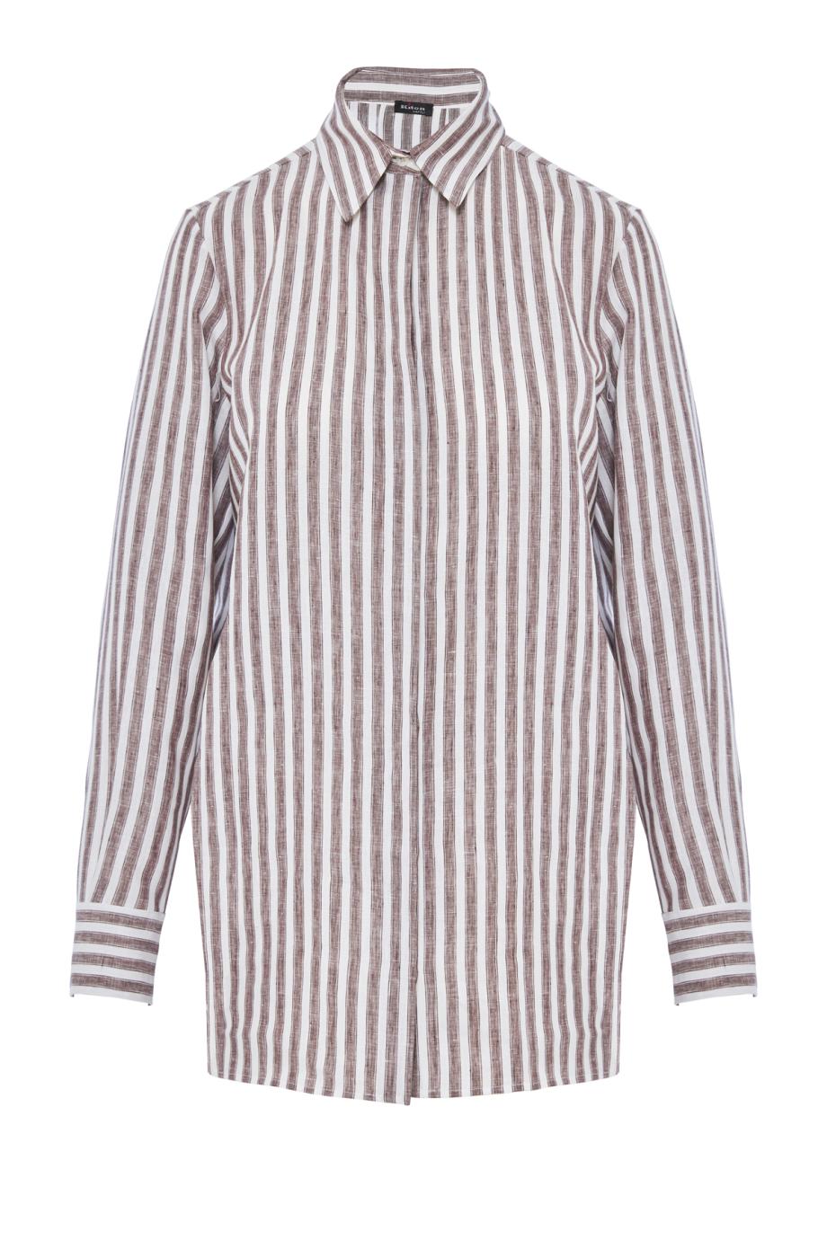 Striped linen shirt 