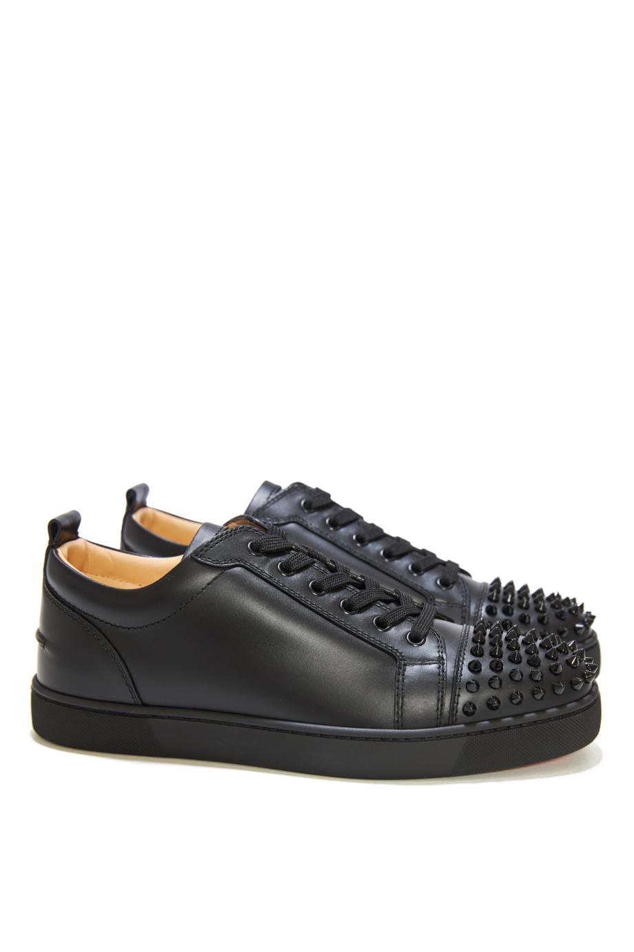 Louis Jr embellished leather sneakers 