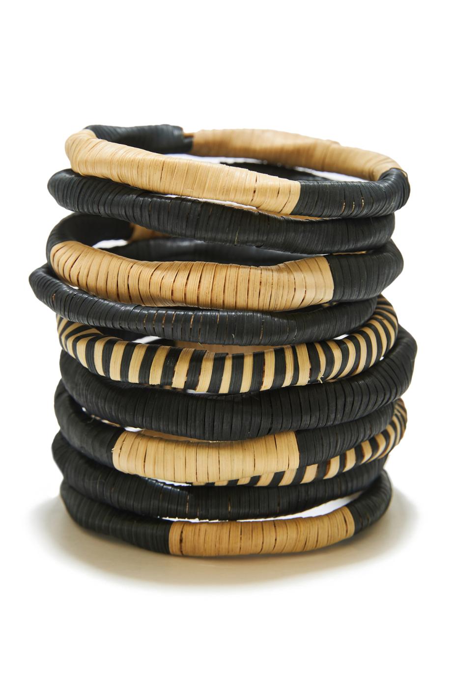 Bonanza iraca palm bracelets