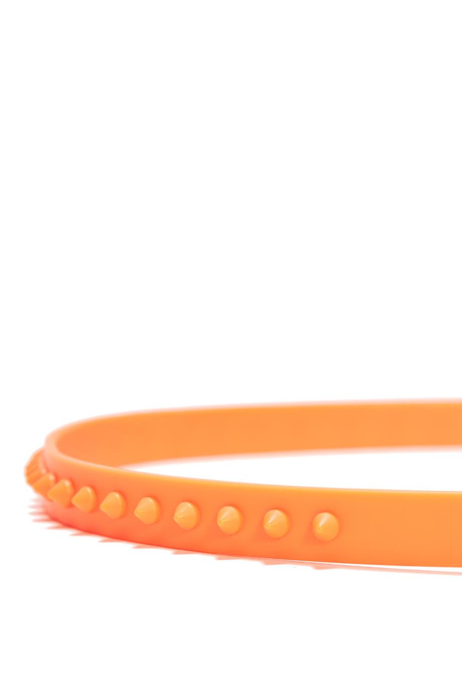 Loubispikes spiked rubber belt