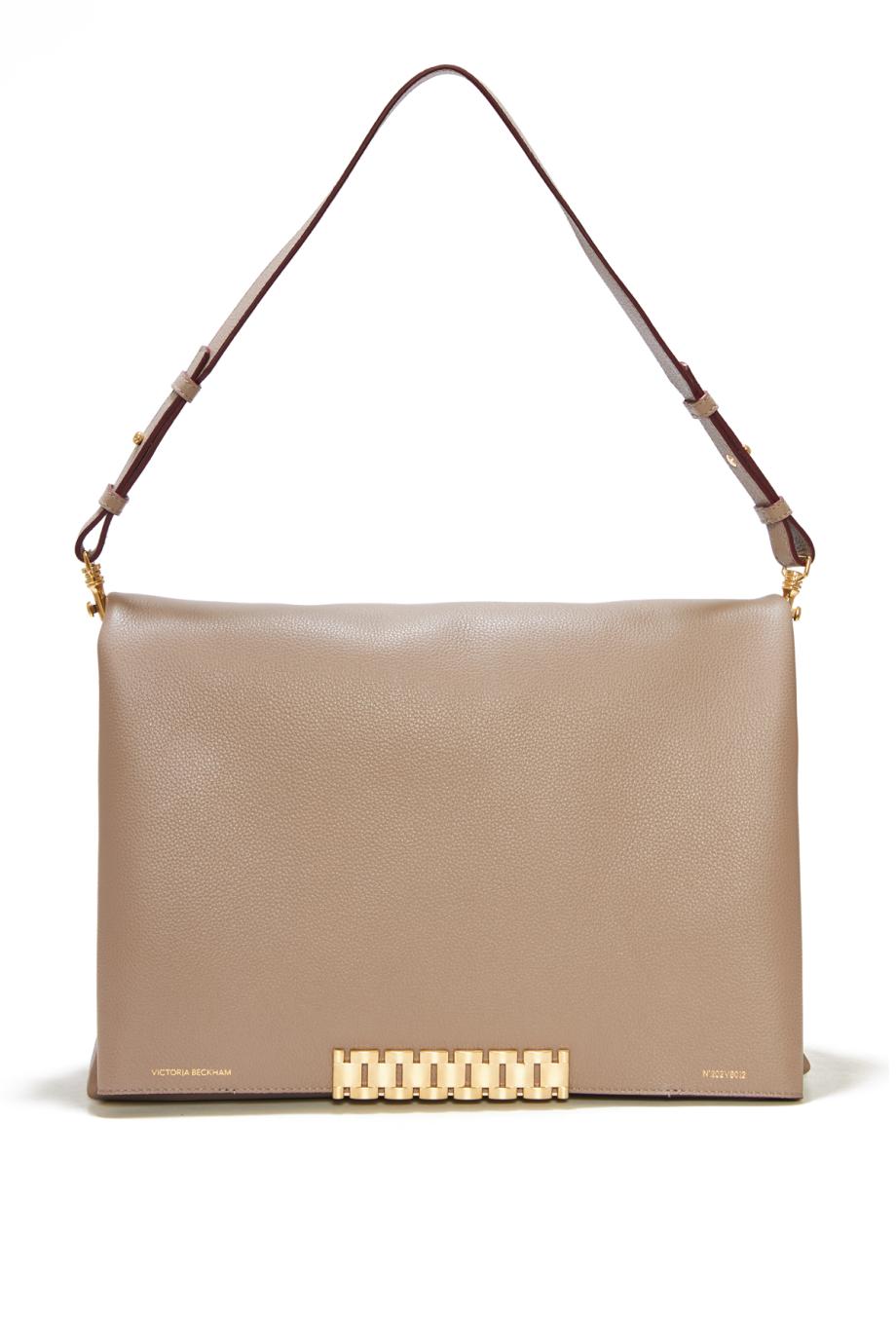 Jumpo Chain leather shoulder bag