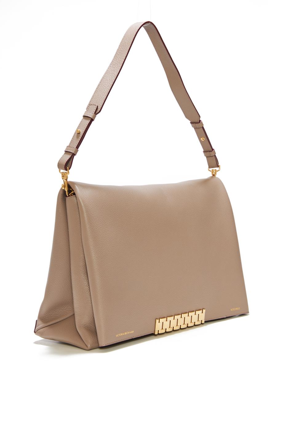 Jumpo Chain leather shoulder bag