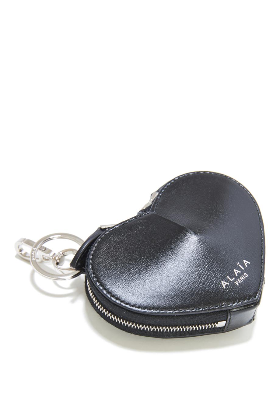 Le Coeur mini leather clutch