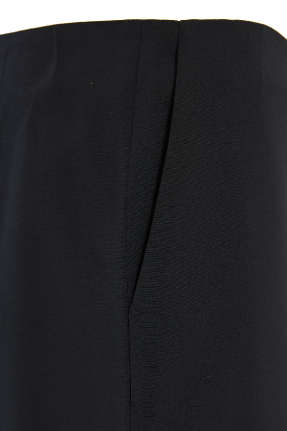 Flame wide-leg wool-blend pants