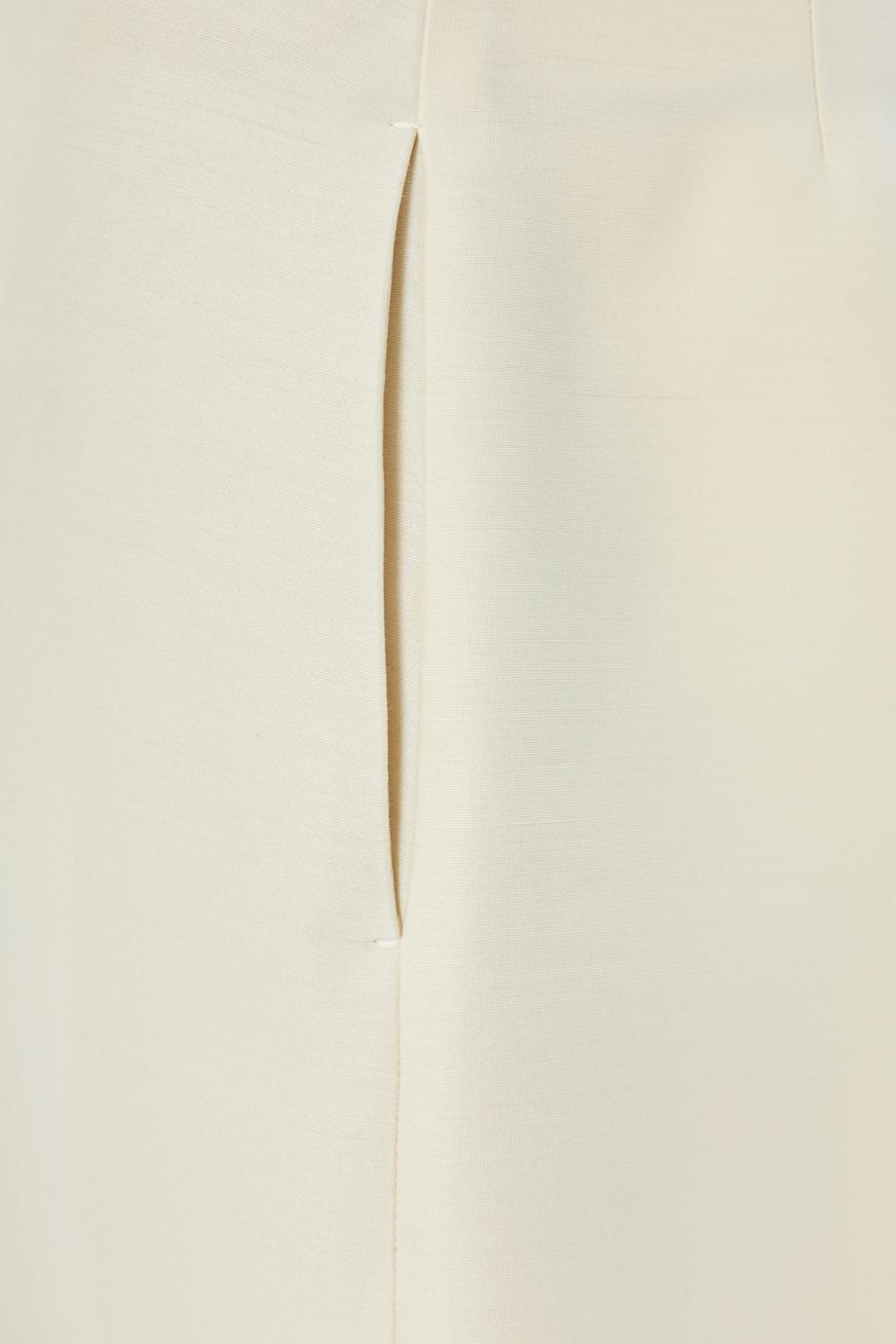 Flash wool and silk shorts 