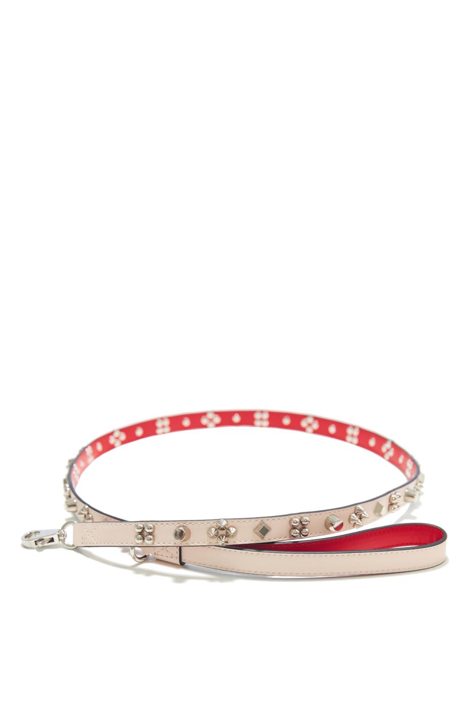 Loubileash embellished leather pet accessory