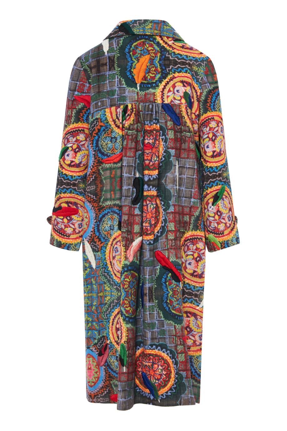 Kipos Dyo Embroidered Coat Fedora
