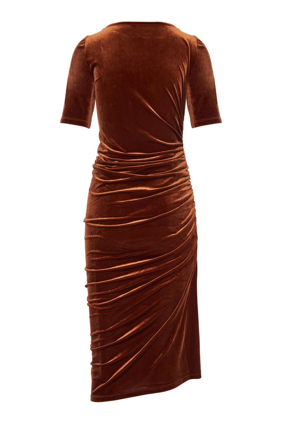 ΦΟΡΕΜΑ TWIST SS DRAPPED VELOURS
