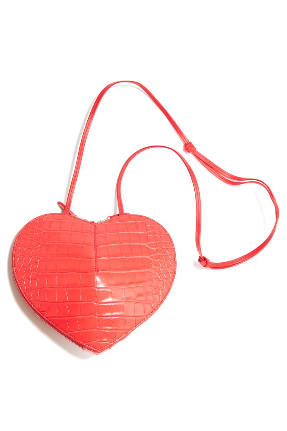 Le Coeur alligator shoulder bag