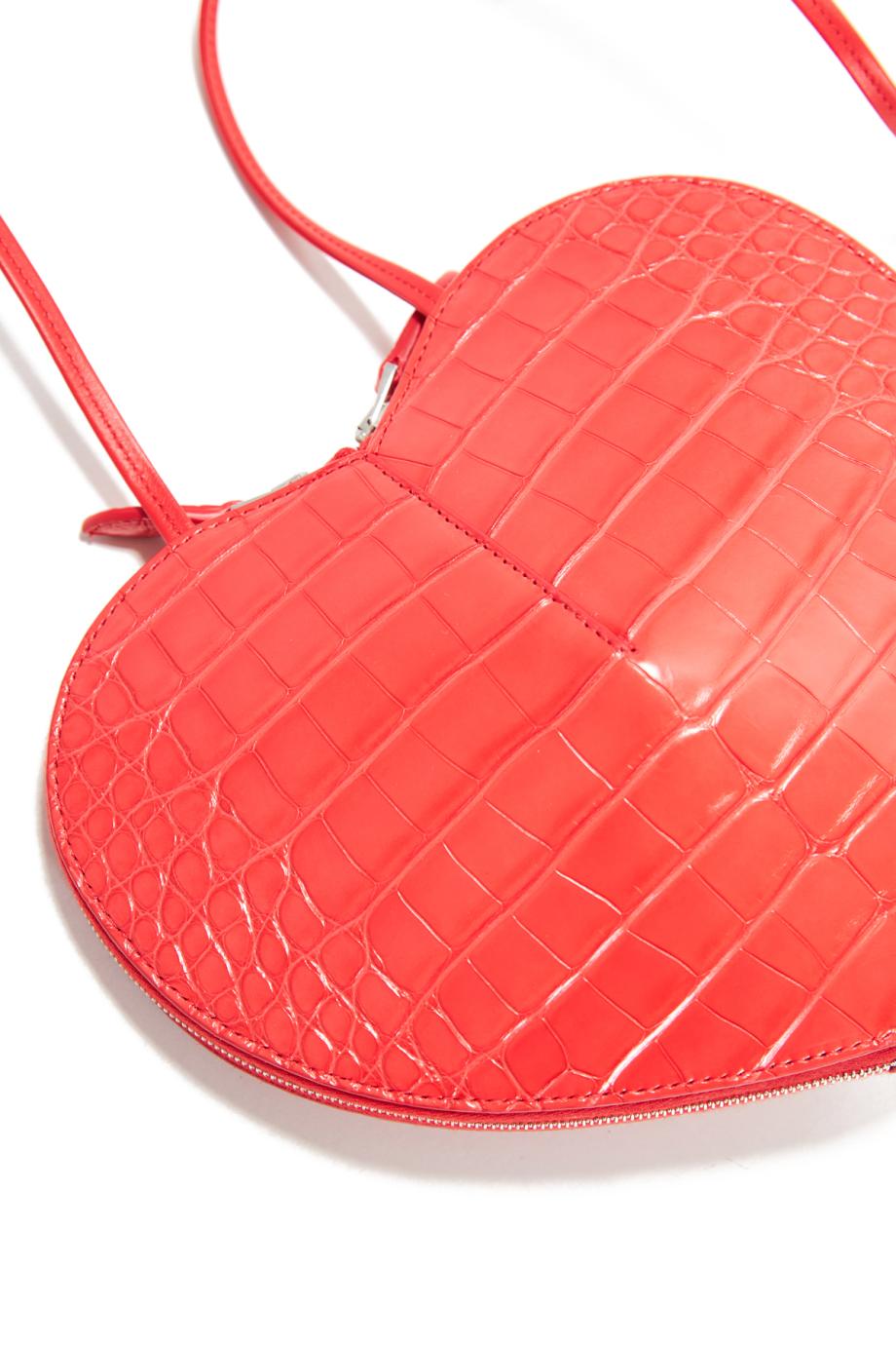 Le Coeur alligator shoulder bag