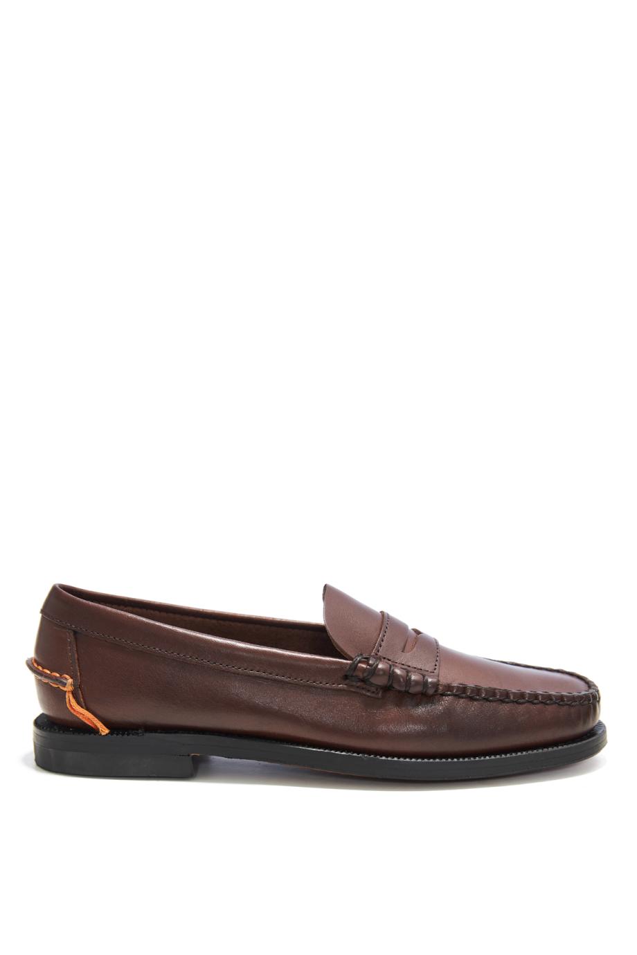 X Sebago embellished leather loafers 