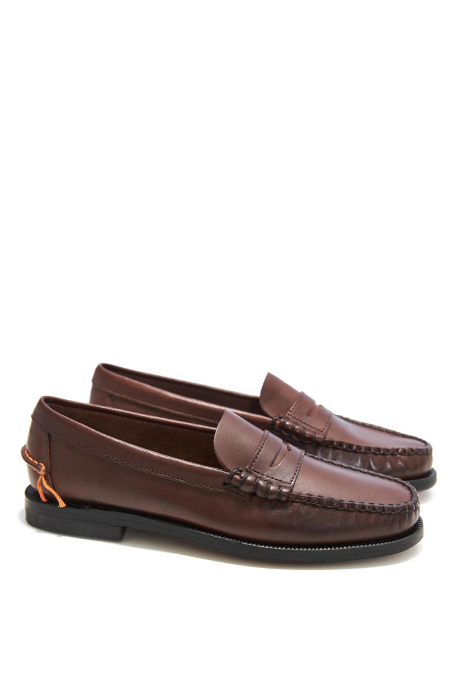 X Sebago embellished leather loafers 
